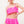 Malibu Babe Neon Pink Biki Set