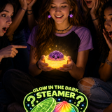 Glow-in-the-Dark Steamer Mystery Dumpling Squishy Toy -
