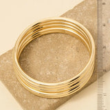 Bangle Set Gold | 5 Piece
