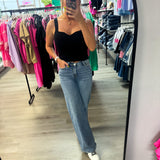 The Ryder V Waist Wide Leg Denim