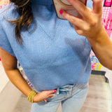 The Sweet & Chic Sweater Tee | Baby Blue