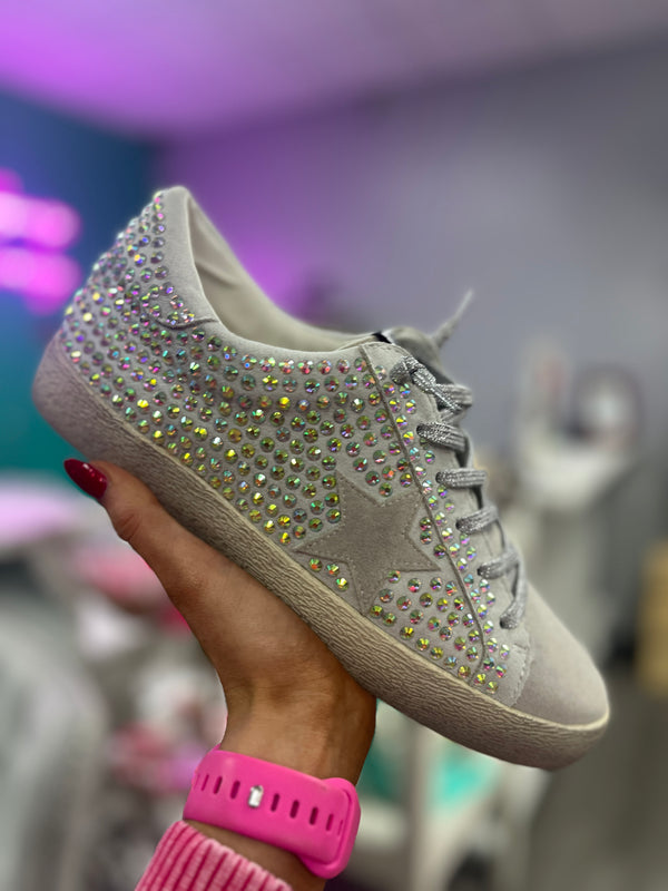 BLACK FRIDAY | Joann Glitter Grey Sneakers