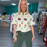 Fresh Picked Gold Button Top
