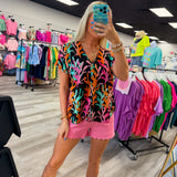 Somewhere Tropical Top