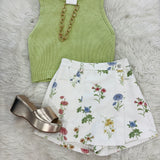 Botanical Skort