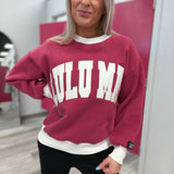 MULTIPLE COLORS: Color Block Sweatshirt | LULU MAC