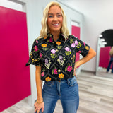 Fresh Picked Gold Button Top