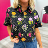 Fresh Picked Gold Button Top