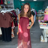 Wine About It Maxi Dress