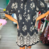 Vintage Lace Mini Dress