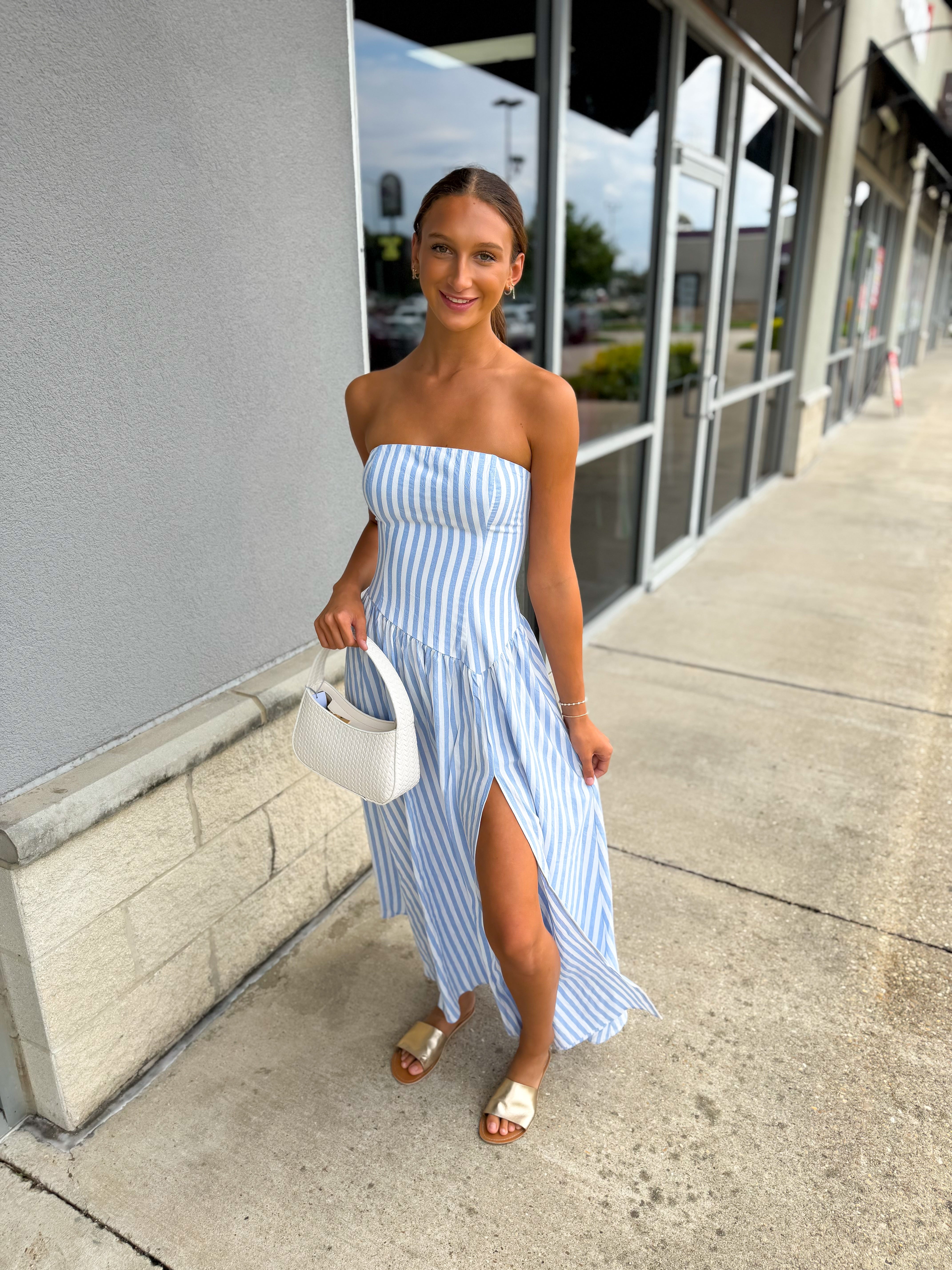 Coastal Breeze Stripe Maxi – Savage Roots Boutique