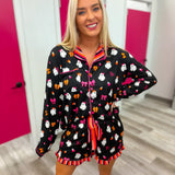 Boo-tiful Ruffle Pajama Set