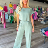 Easy Living Linen Teal Set