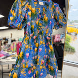 The Petal Pop Mini Dress