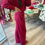 Savage Deals | Fleece Raglan Sleeve Pullover & Sweatpants Set