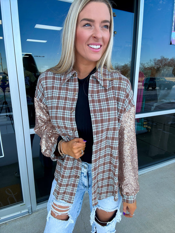 No Plaid Feelings in Rose Gold