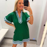 Beautiful Thoughts Dress - Green