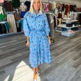 Forget-Me-Not Floral Dress