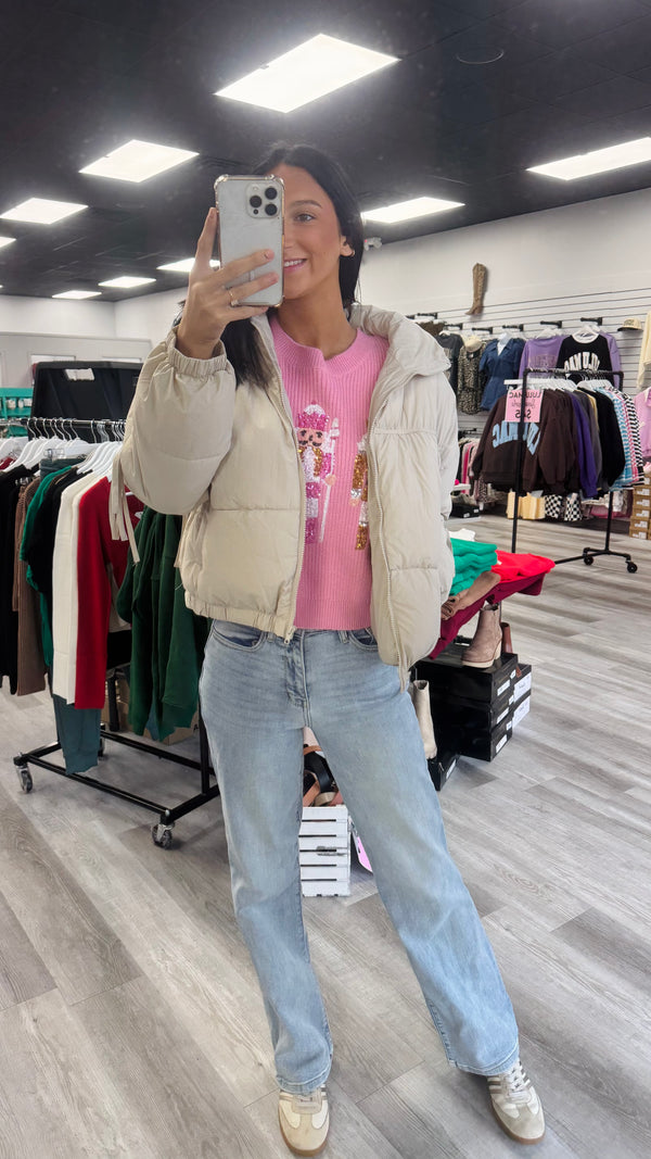 BLACK FRIDAY | Puffer Bow Jacket