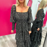 Make the Most of It Black Maxi Dress