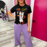 LSU Geaux Mike Basketball (Licensed) | Women's Sequin Tee