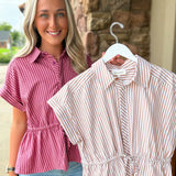 Uptown Stripe Top