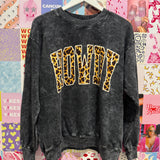 Howdy Leopard Sweatshirt