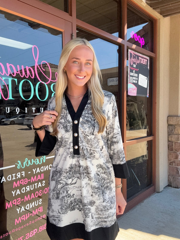 Story Book Dress | Black