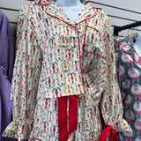 Toy Nutcracker Pajama Set