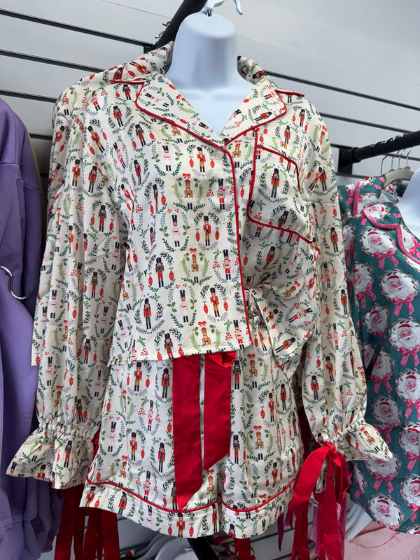 Toy Nutcracker Pajama Set