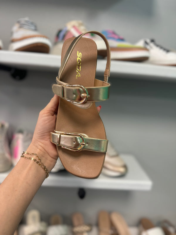 Gold Goals Sandal