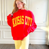 Go K-C! Mock Neck Reversible Sweatshirt