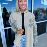 Pushing the Limit Leopard Shacket
