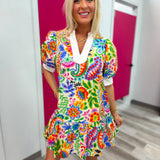 Color Me Happy Mini Dress