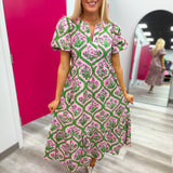 The Market Day Midi | Pink