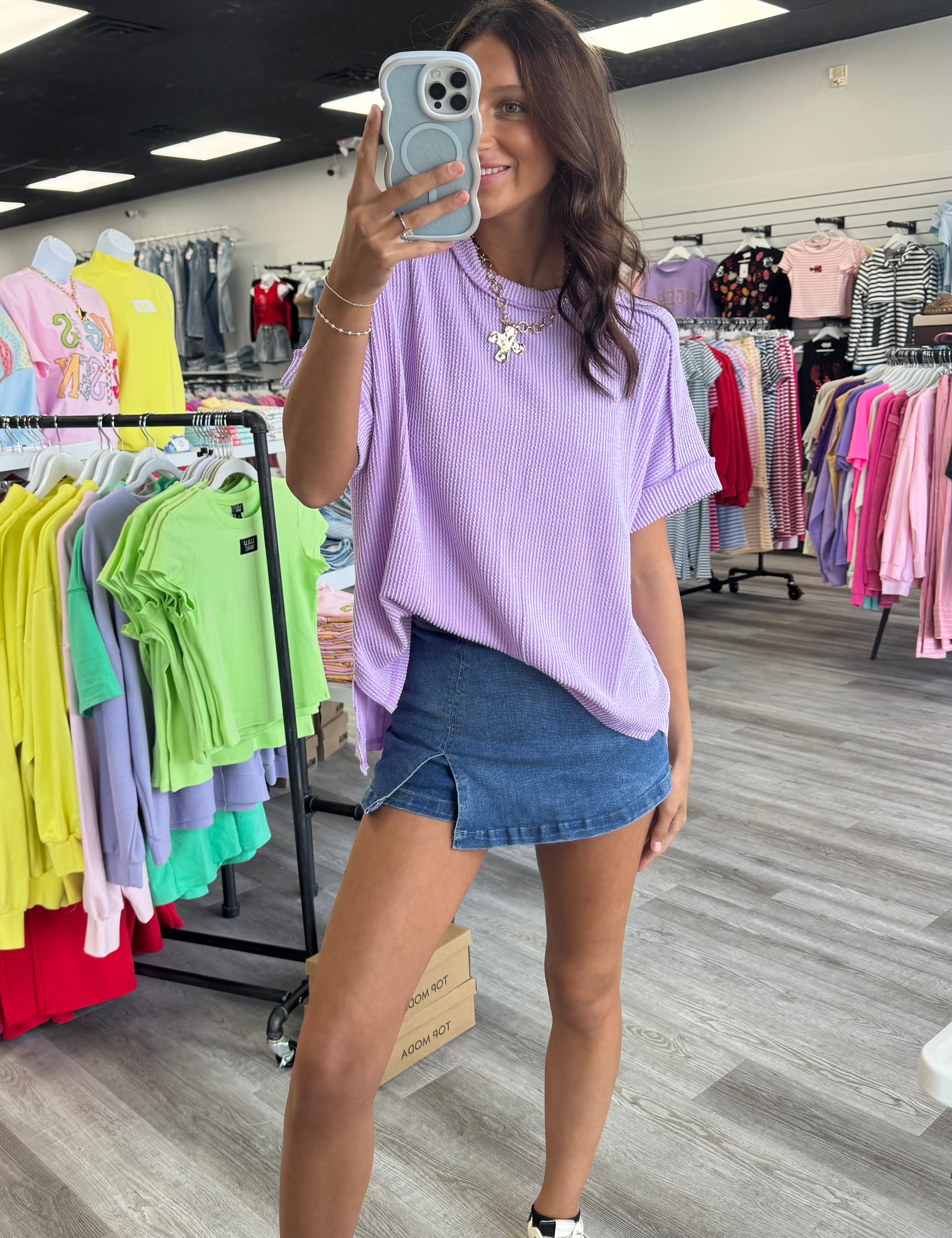 Bright Side Ribbed Top