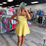 Back At It Tie Bow Dress