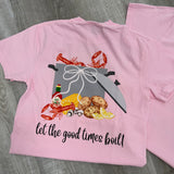 Crawfish Boil Bow Graphic Tee