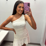 The Ivory Hour Lace Mini