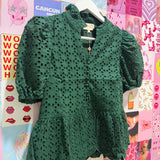 All Eyes on You Eyelet Top