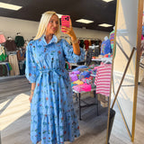 Forget-Me-Not Floral Dress