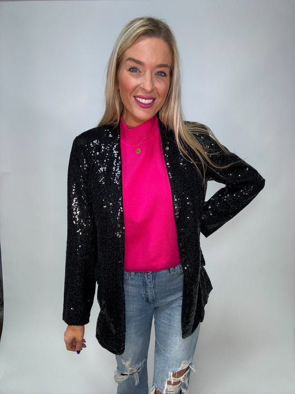 The Queen Sequin Blazer