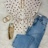 Sweet On You Polka Dot Top