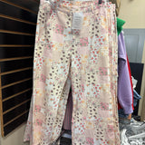 Spring Patchwork Pants
