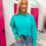 Aqua Perfection Sweater