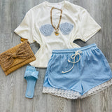Saltwater Seashell Tee