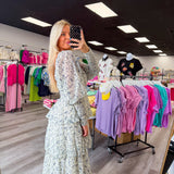 Make the Most of It Cream Maxi Dress