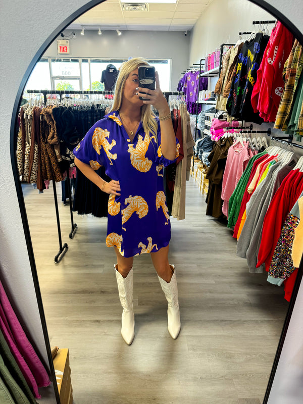 The Charlotte Dress - Tigers