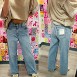 The Alyssa Denim - High Rise Wide Leg