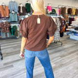 The Everly Puff Sleeve Top